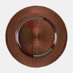 Wholesale glass charger plate PZ-045 product photo